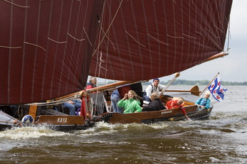 Schoolkamp in Friesland- zeilkamp in de-boerenpraam